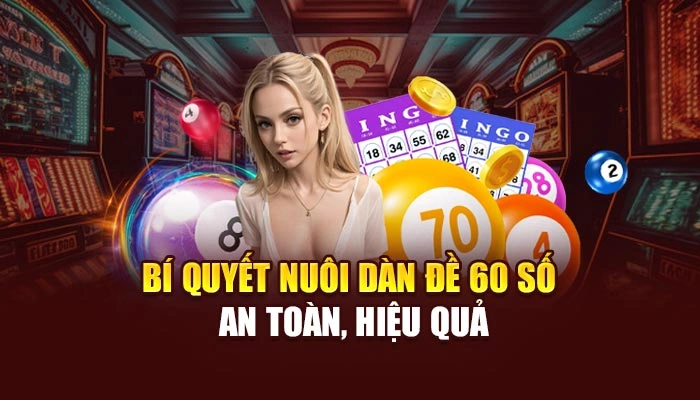 Bí quyết nuôi dàn đề 60 số an toàn, hiệu quả