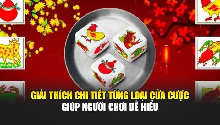 Giải thích chi tiết từng loại cửa cược giúp người chơi dễ hiểu