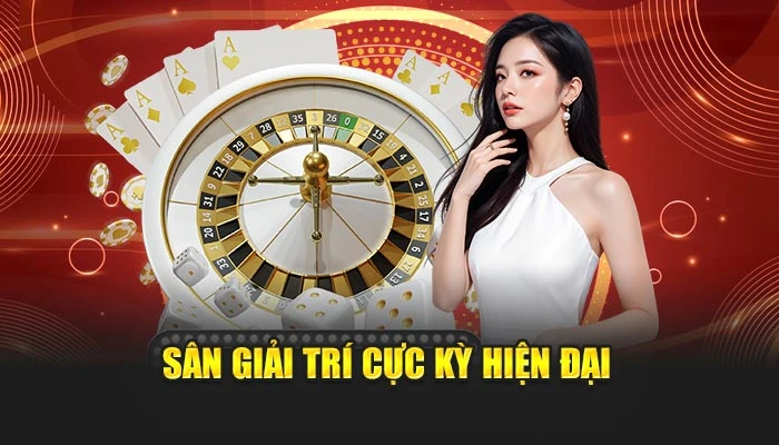 Sân giải trí cực kỳ hiện đại