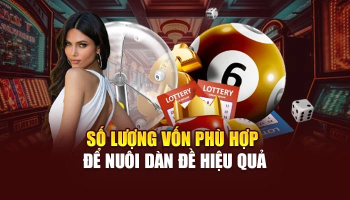 Số lượng vốn phù hợp để nuôi dàn đề hiệu quả